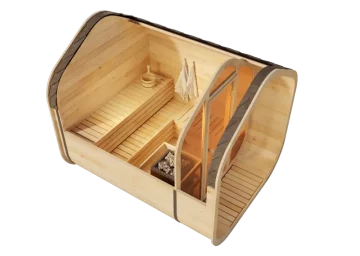Fasssauna fasssauna-wolff-finnhaus-scandicube-wave-comfort-2-4personen-online-günstig-vegleich-saunafass
